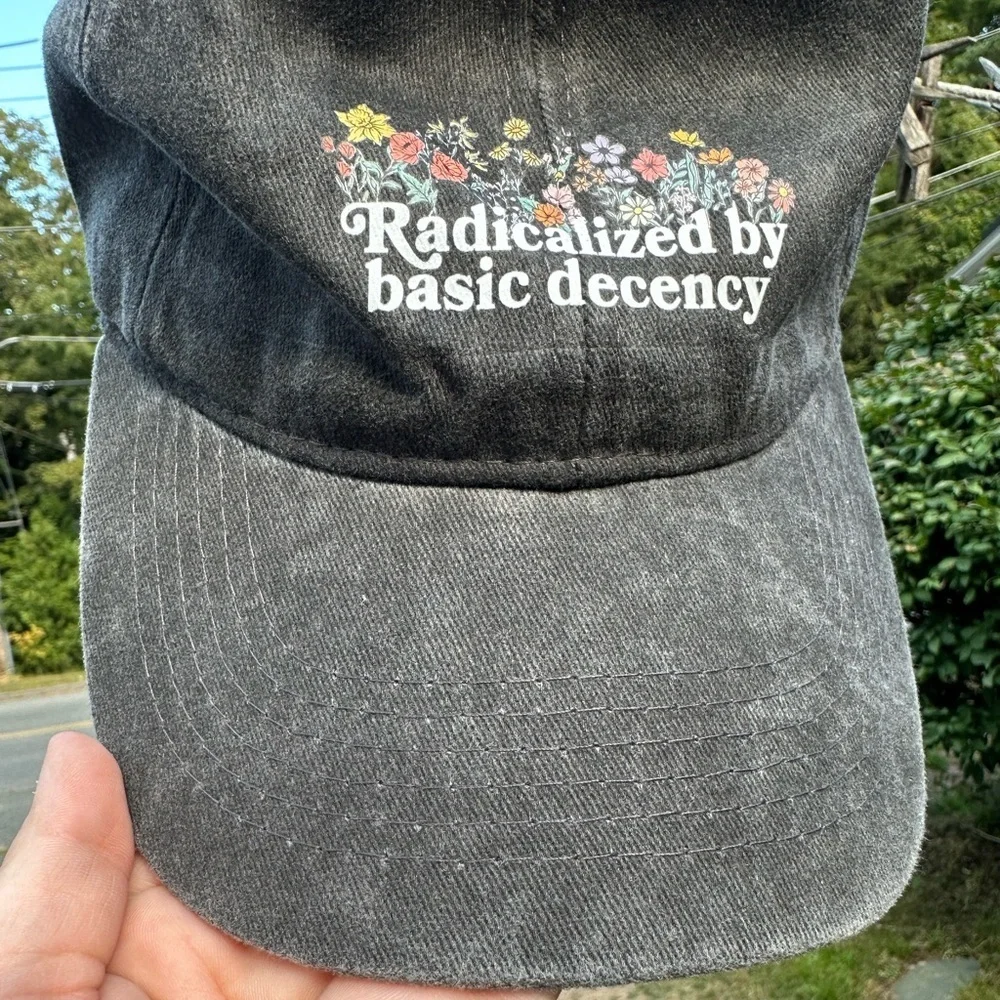 Radicalized by Basic Decency Cap - choose color Brand New